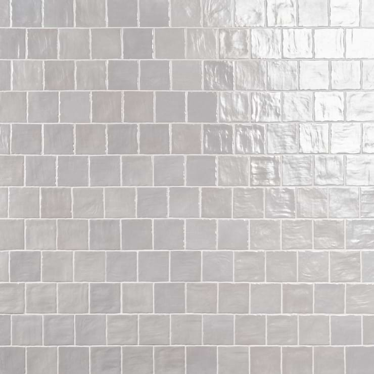 Montauk Fog Gray 4x4 Mixed Finish Ceramic Tile