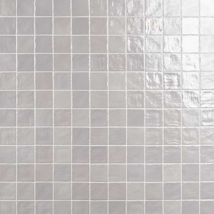 Montauk Fog Gray 4x4 Mixed Finish Ceramic Tile