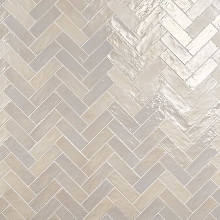 Montauk Sand Dune Beige 2x8 Mixed Finish Ceramic Subway Tile