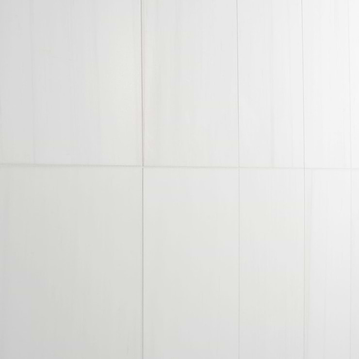 Bianco Dolomite White 12x24 Premium Honed Marble Tile
