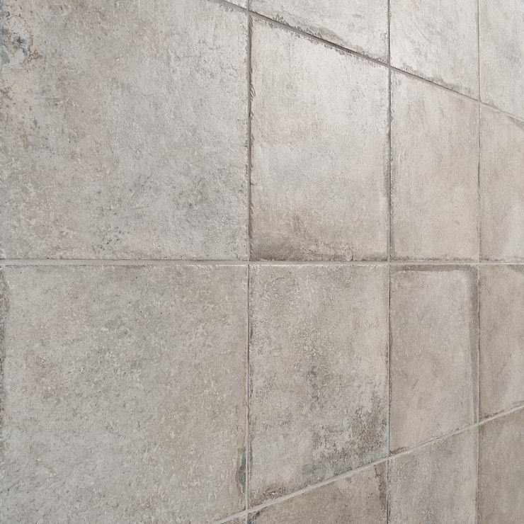 Seville Efeso Gray 12x12 Travertine Look Matte Porcelain Tile