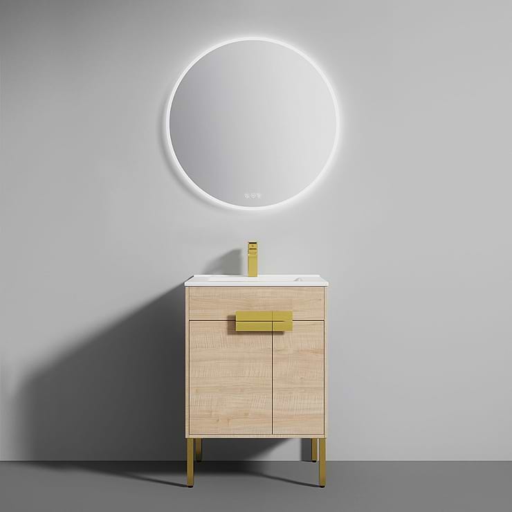 Portofino 24'' Maple Vanity And Counter
