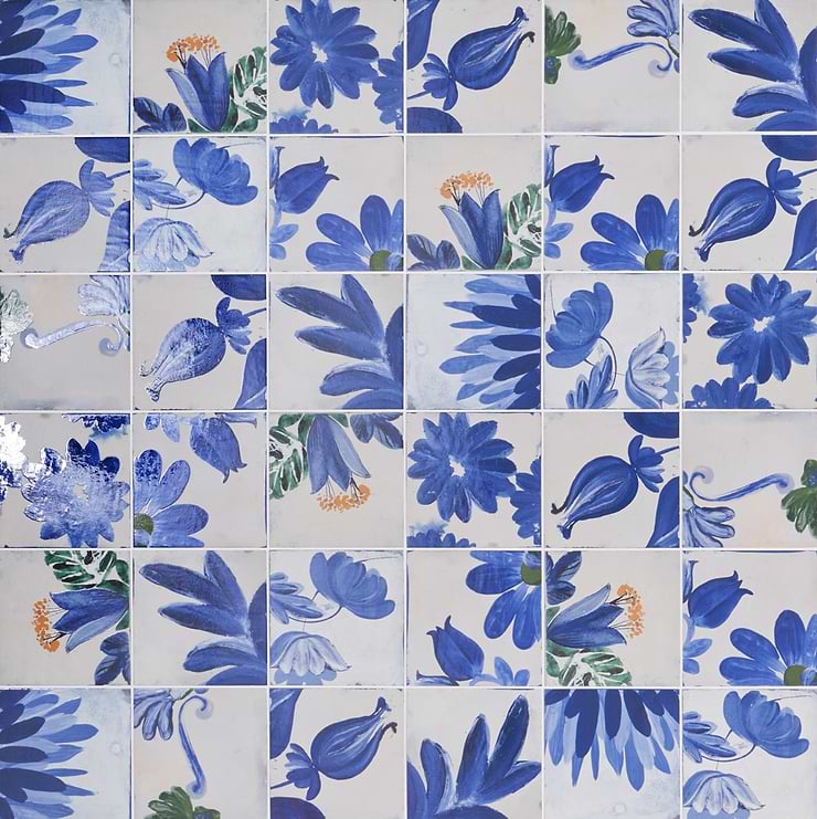 Angela Harris Wilder Portobella Decor 8x8 Mural Matte Porcelain Tile