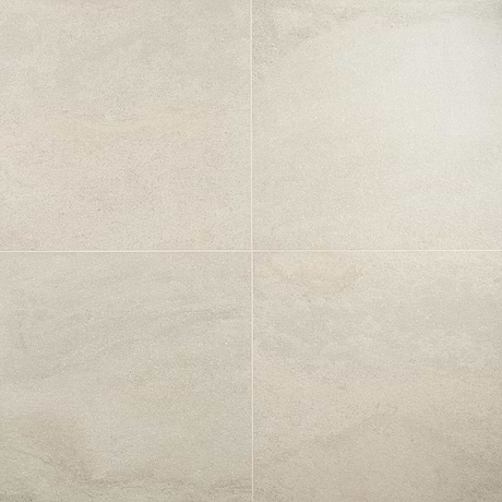 Acadia Warm Linen White 24x24 Limestone Look Matte Porcelain Tile