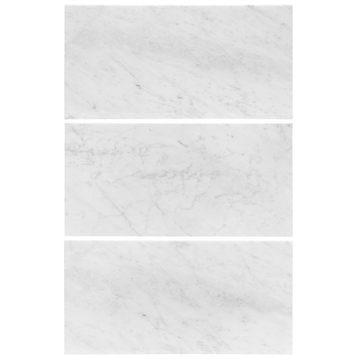 Carrara 16x32 Polished Marble Tile