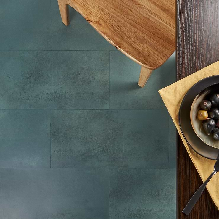 Bond LVT Viridum Green 12x24 Rigid Core Click Luxury Vinyl Tile 