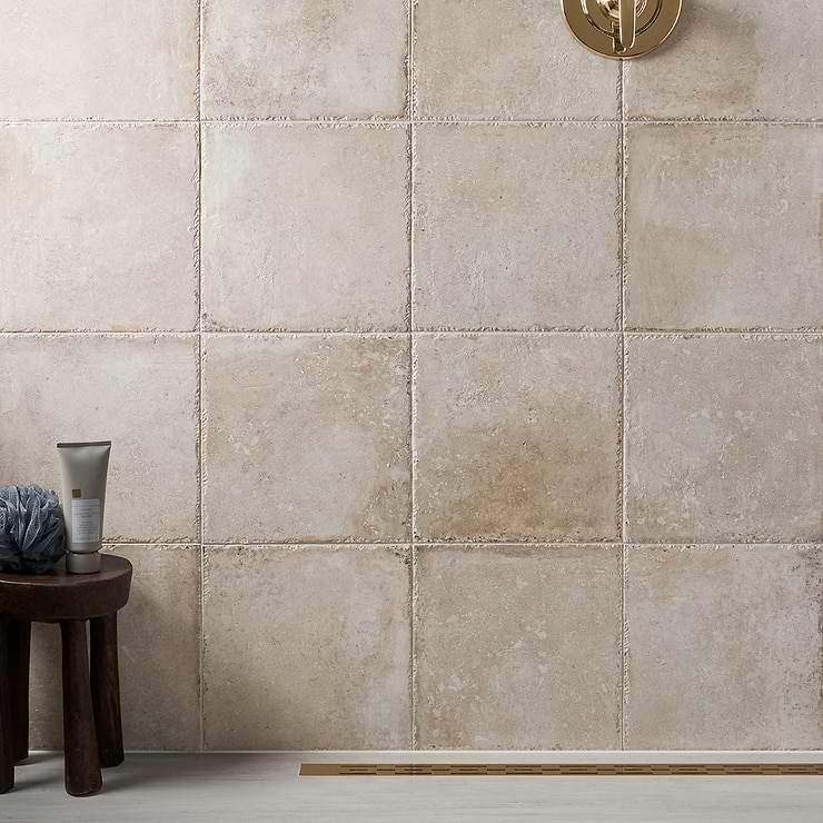 Seville Pergamo Beige 12x12 Travertine Look Matte Porcelain Tile