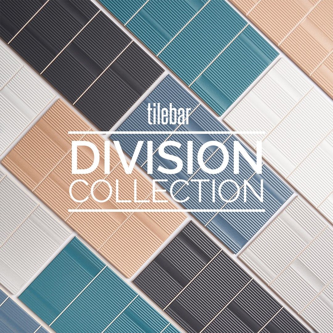 Division White 8x16 Fluted 3D Matte Ceramic Wall Tile