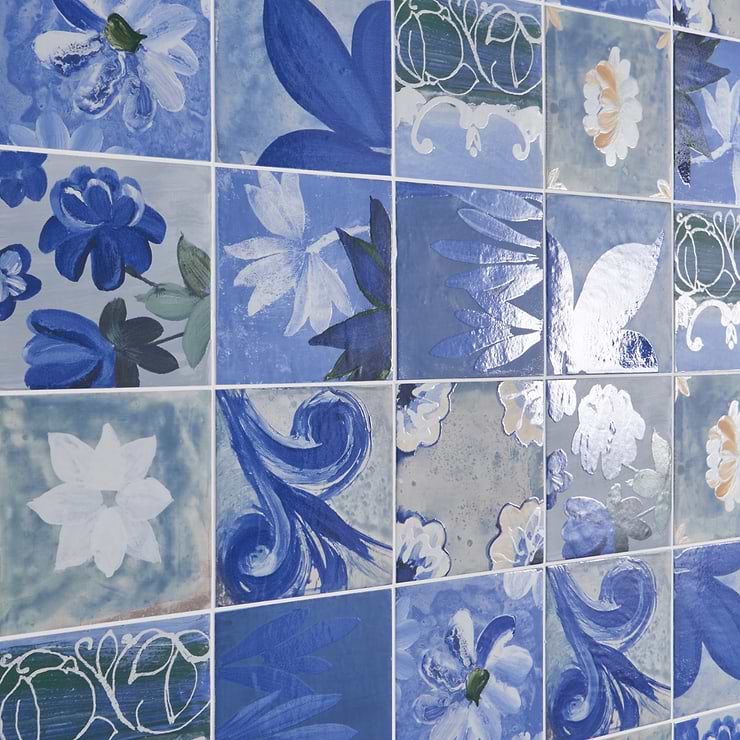 Angela Harris Wilder Portofina Decor 8x8 Matte Porcelain Tile