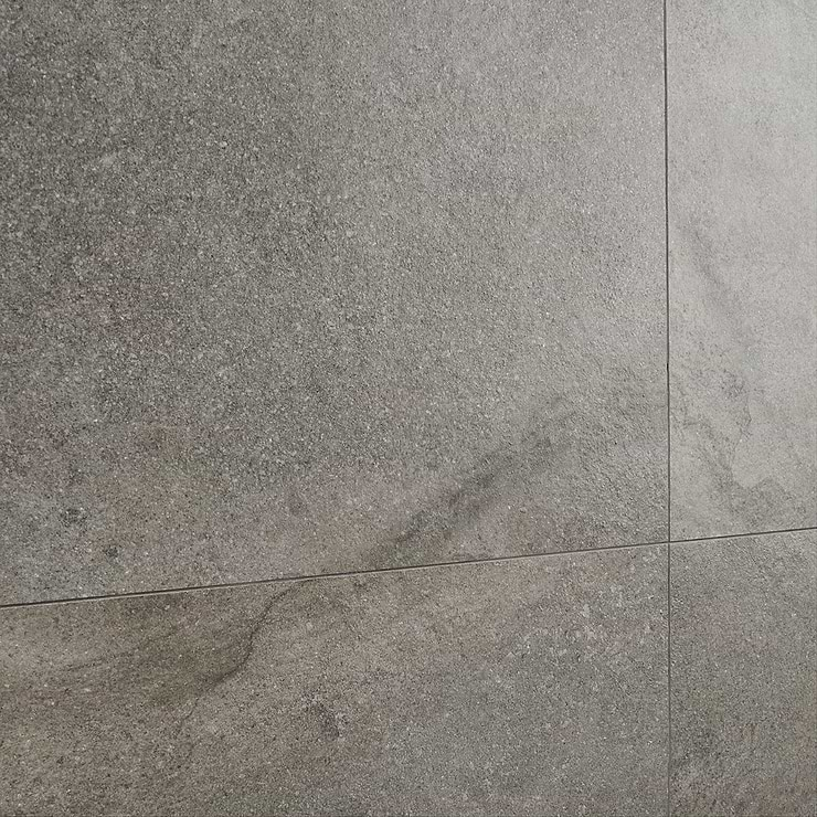 Acadia Slate Gray 24x24 Quartz Look Matte Porcelain Tile