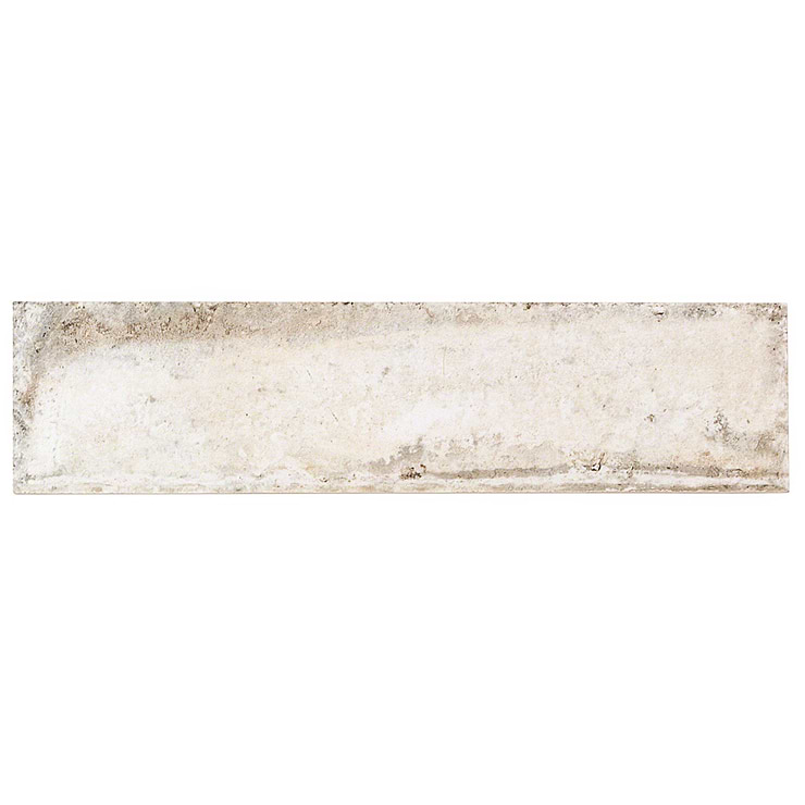 Seville Olimpia White 3x12 Travertine Look Matte Porcelain Tile