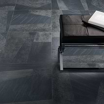 Stories Black 24x24 Matte Porcelain Tile