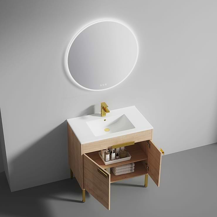 Portofino 36'' Maple Vanity And Counter