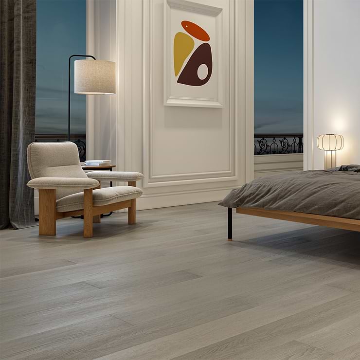Moxy XL Lunar Gray Rigid Core Click 9x72 Luxury Vinyl Plank Flooring