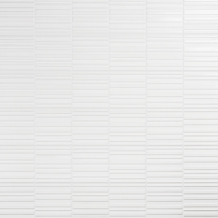 Sydney White 8x16 3D Glossy and Matte Mixed Finish Ceramic Tile