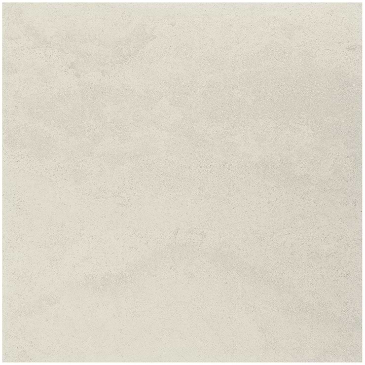Acadia Warm Linen White 24x24 Limestone Look Matte Porcelain 2CM Outdoor Paver