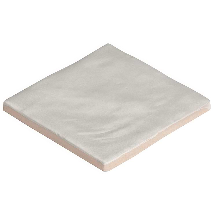 Montauk Gin White 4x4 Mixed Finish Ceramic Tile