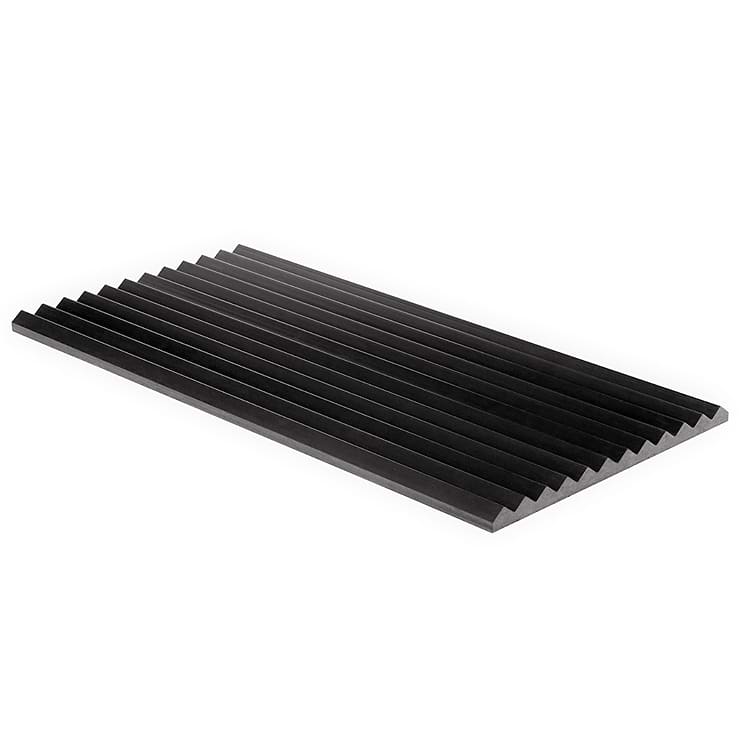 Stonework Peak Black Jade 12x24 Dimensional Satin Marble Tile