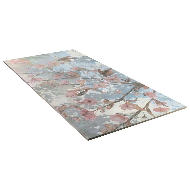 Art Gallery by Paula Purroy Secret Forest Multicolor 24x48 Artisan Decor Matte Porcelain Tile