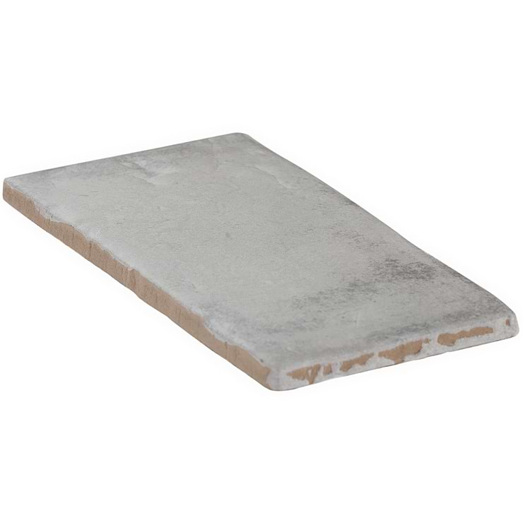 Parma Brick Dove Gray 4x8 Terracotta Look Matte Ceramic Tile