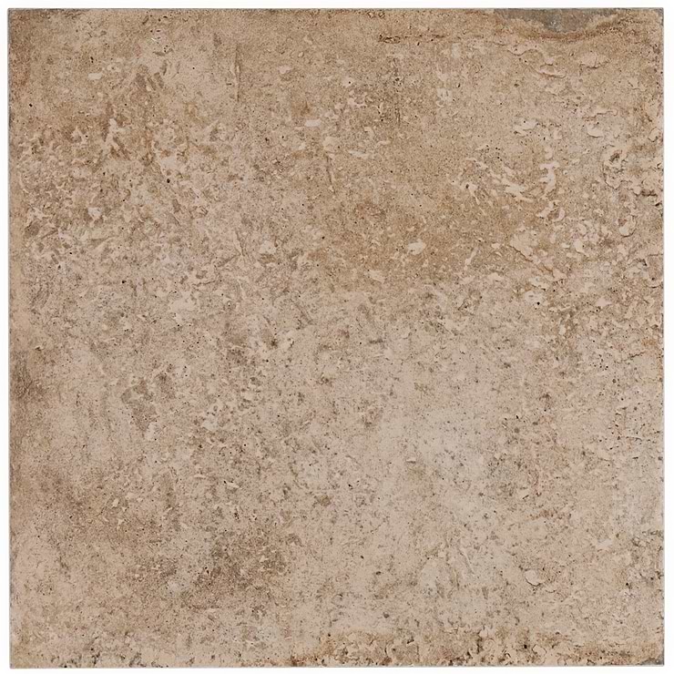 Seville Delfi Dark Beige 12x12 Travertine Look Matte Porcelain Tile