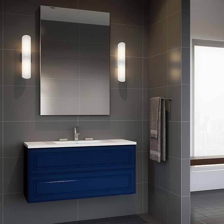 Alma Blue 30" Wall Mounted Vanity