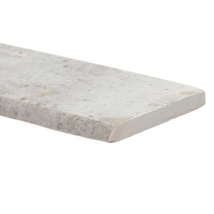 Seville Olimpia White 3x24 Porcelain Bullnose