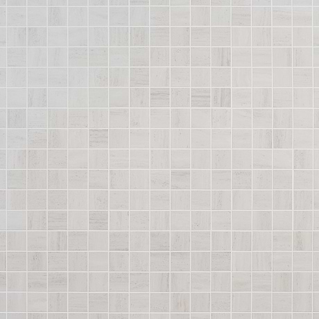 Nashville White 2x2 Travertine Look Matte Porcelain Mosaic Tile