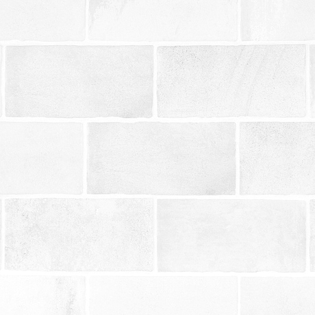 Parma Brick White 4x8 Terracotta Look Matte Ceramic Tile