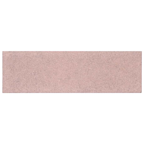 Color One Blush Pink 2x8 Glossy Lava Stone Tile 