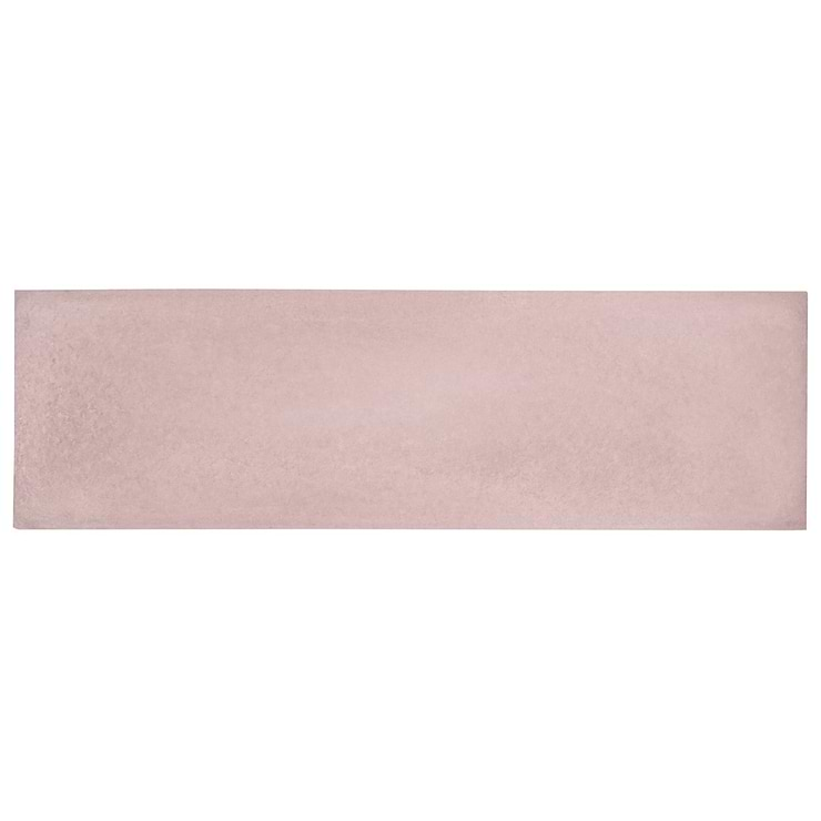 Color One Coral Pink 2x8 Matte Cement Tile