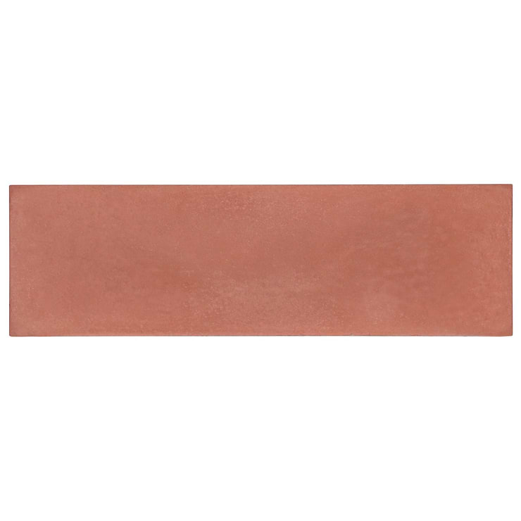 Color One Cotto Red 2x8 Matte Cement Tile