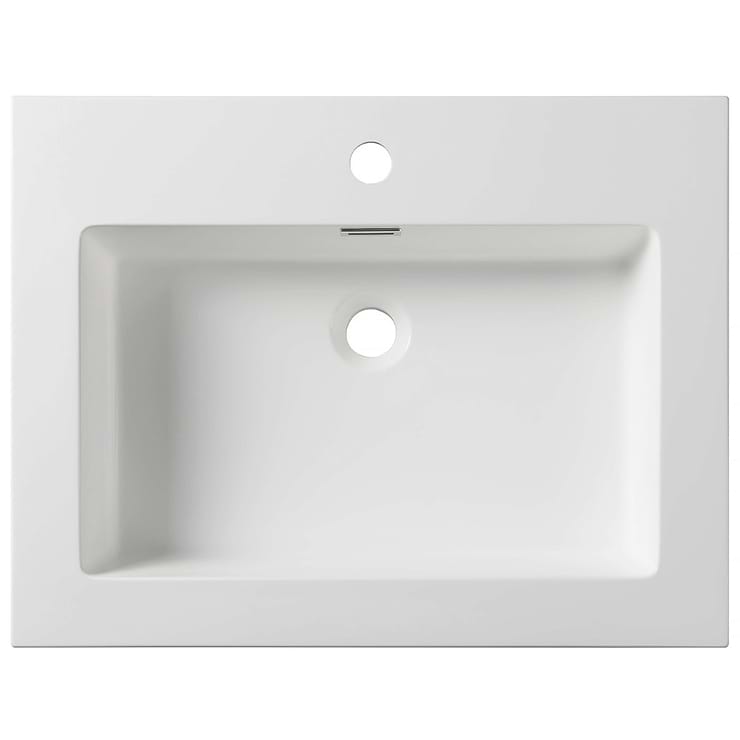 Kaleb 20'' Cement Gray Vanity and Counter
