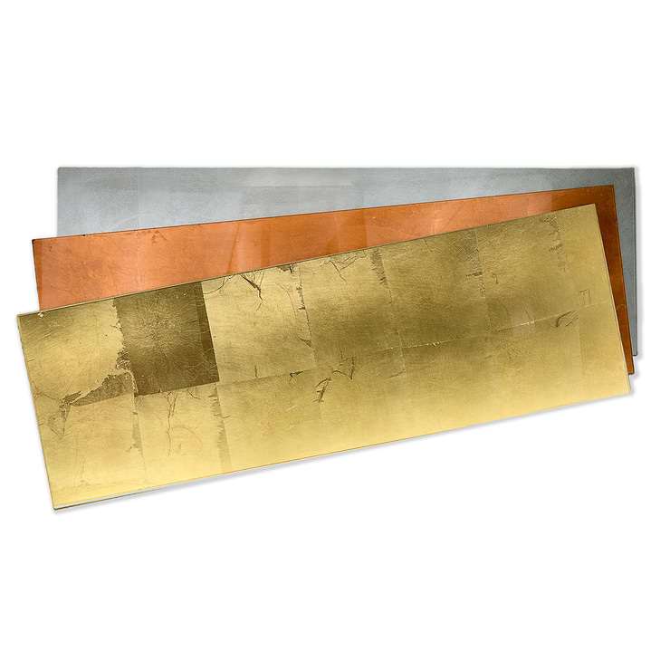 Requiem Gold 10x30 Glass Tile