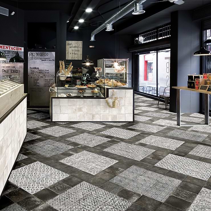 Lenox Nera 8x8 Matte Porcelain Tile