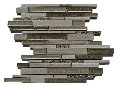 Decorative Marble + Glass Tile for Backsplash,Shower Wall,Kitchen Wall,Bathroom Wall