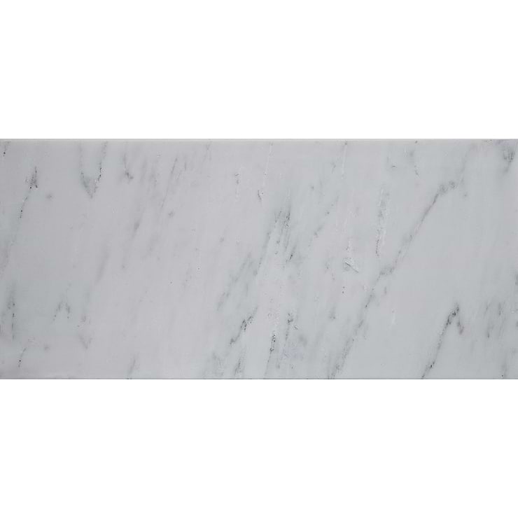 Asian Statuary 12x24" Polished Marble Tile