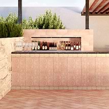 Burgos Terracotta Brick 7x14 Matte Porcelain Tile