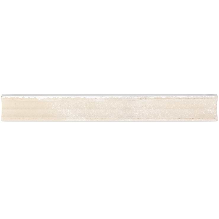 Seaport Hibiscus 1x10 Polished Ceramic Pencil Liner