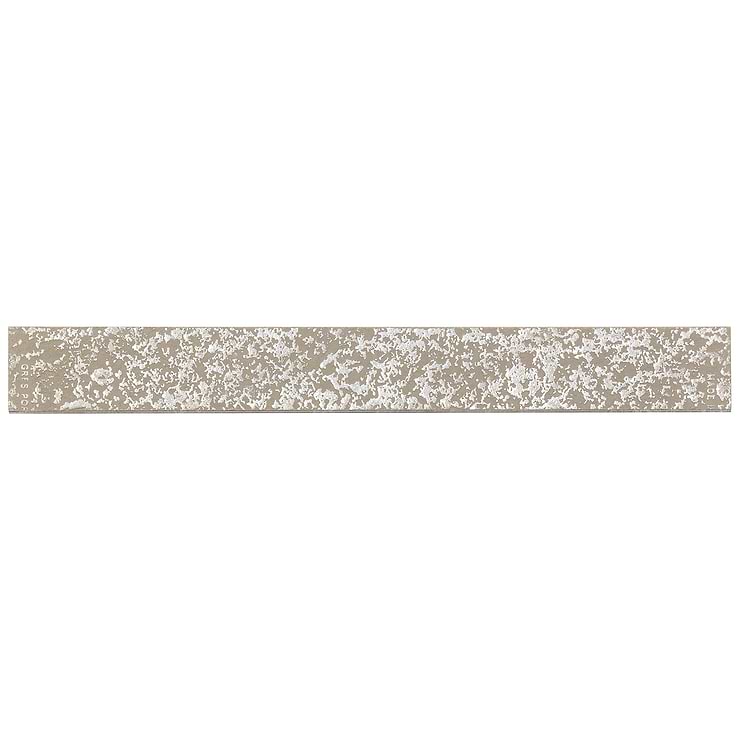 Marble Tech Amani Grey 3x24 Matte Porcelain Bullnose