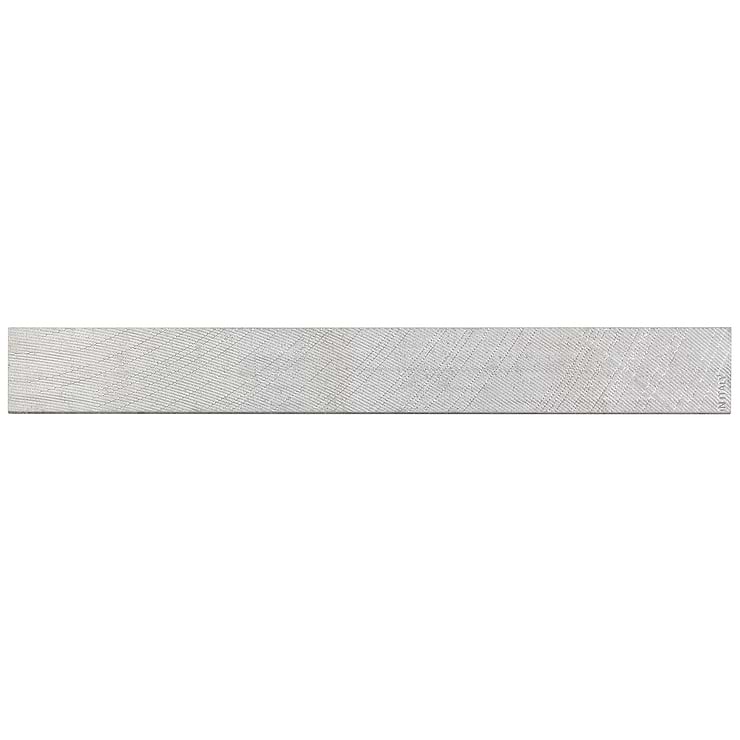 Marble Tech Grigio Imperiale 3x24 Polished Porcelain Bullnose