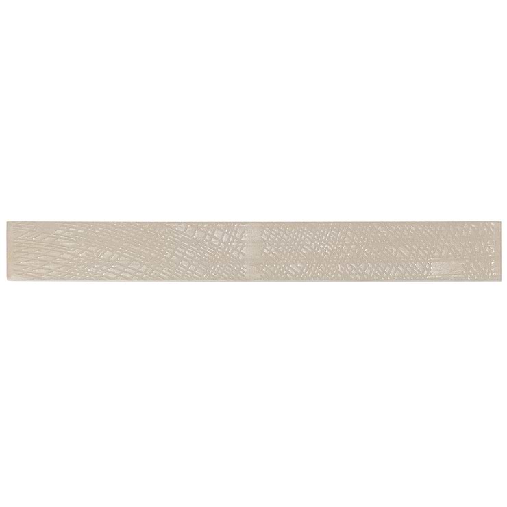 Basic Cement Silver 3x24 Porcelain Bullnose