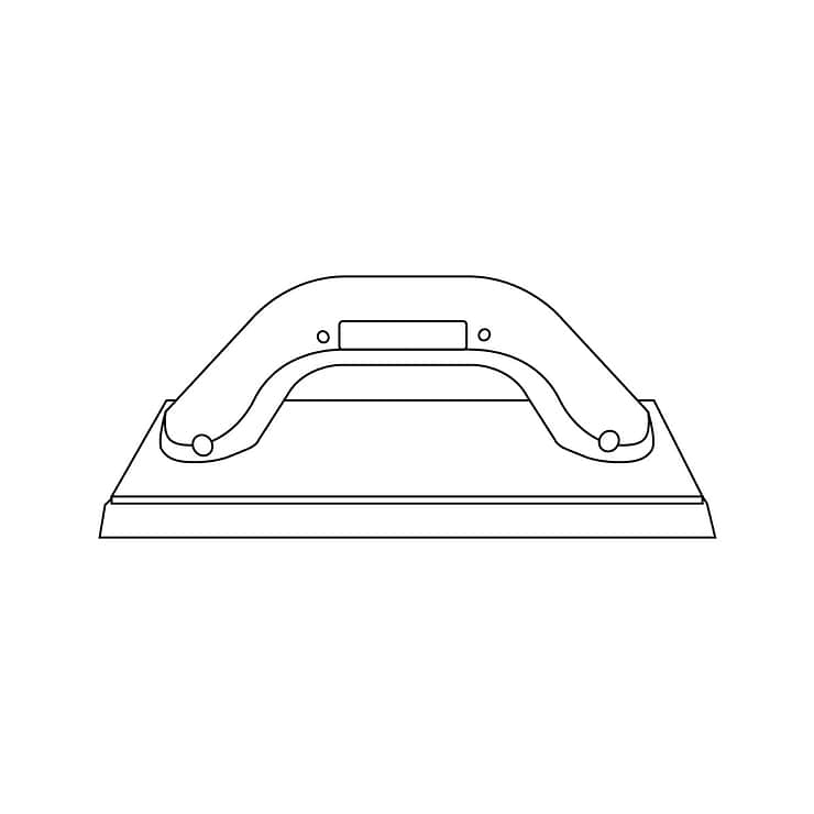 Ultralight 10.5" x 4" Epoxy Grout Float