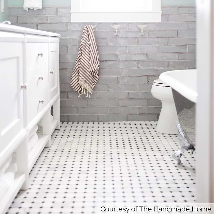 Castle Hazy Trail Gray 3x12 Polished Ceramic Subway Wall Tile