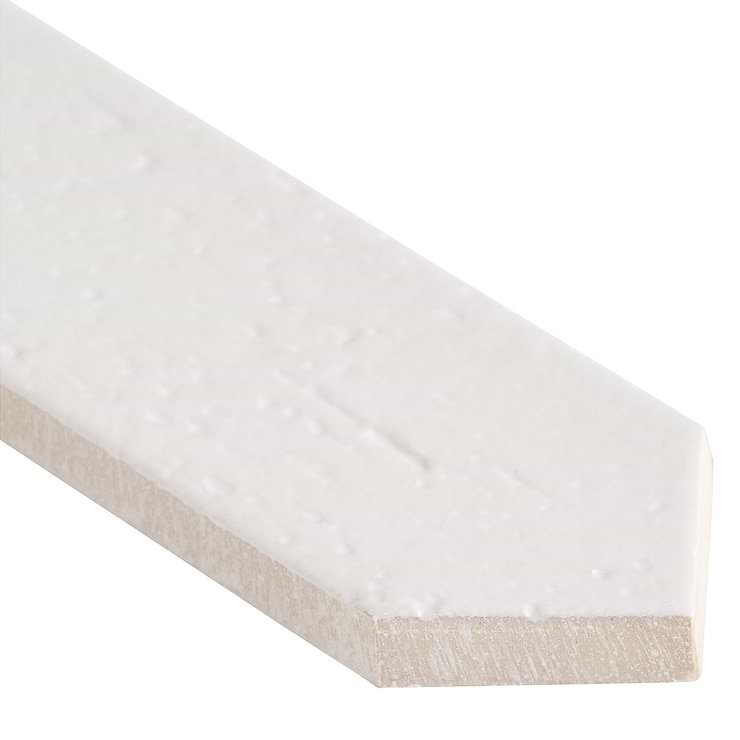 Belcrest Picket Blanco 2x8 Glossy Ceramic Tile