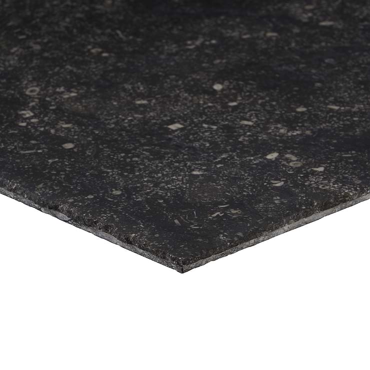 Catalina Charcoal Gray 18x36 Chiseled Edge Belgian Bluestone Marble Tile
