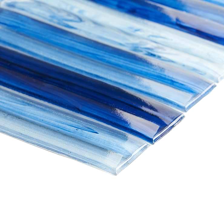 Maya Stacked Azur Mosaic Tile 