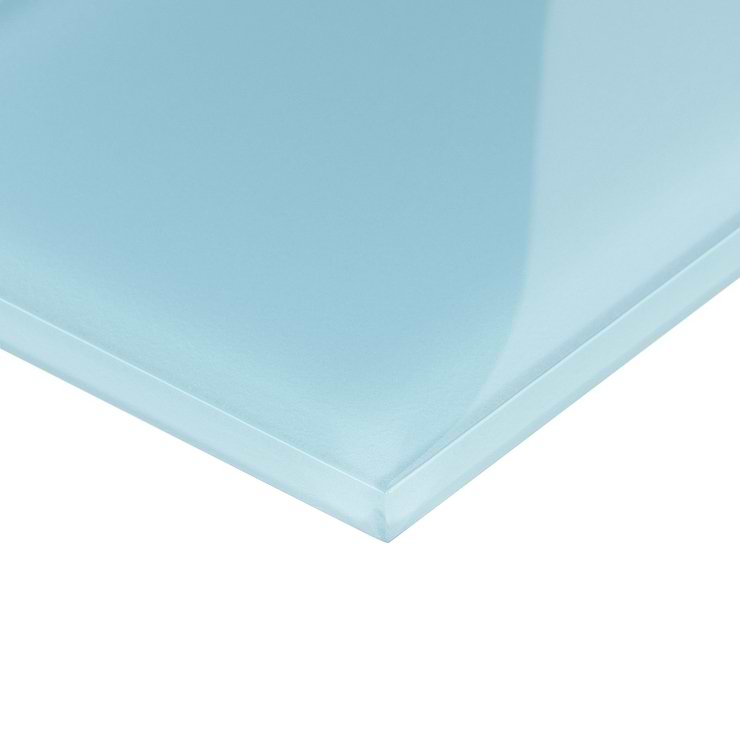 Loft Turquoise 4x12 Polished Glass Tile