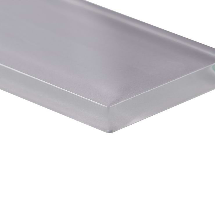 Loft Wisteria 2x8 Polished Glass Subway Tile for Wall