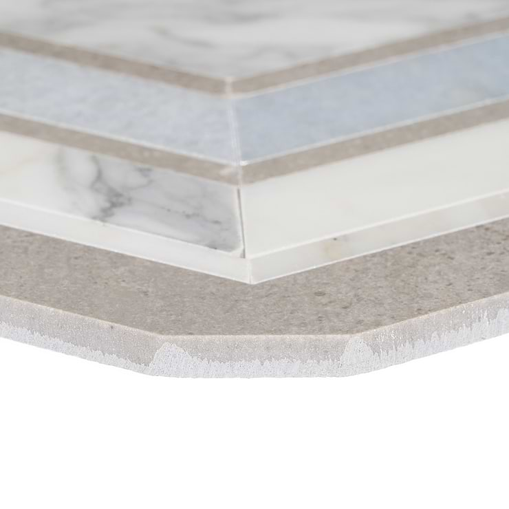 Mezzo Dolce Polished Marble Mosaic